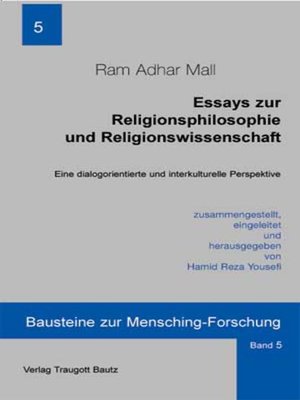 cover image of Essays zur Religionsphilosophie und Religionswissenschaft